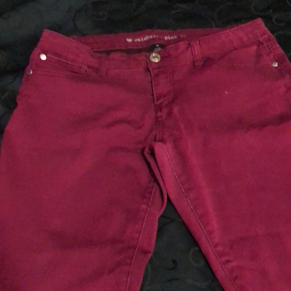 Purple Skinny pants